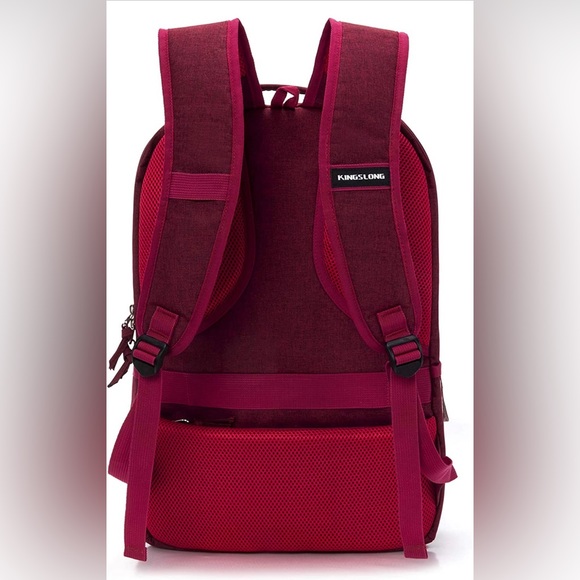 NEW! Laptop Backpack w Charging Port - Picture 2 of 4